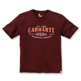 Carhartt&#x20;103665&#x20;Original&#x20;Graphic&#x20;s&#x2F;s&#x20;T-Shirt&#x20;-&#x20;Port