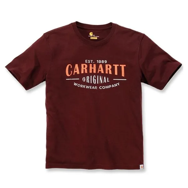 Carhartt&#x20;103665&#x20;Original&#x20;Graphic&#x20;s&#x2F;s&#x20;T-Shirt&#x20;-&#x20;Port