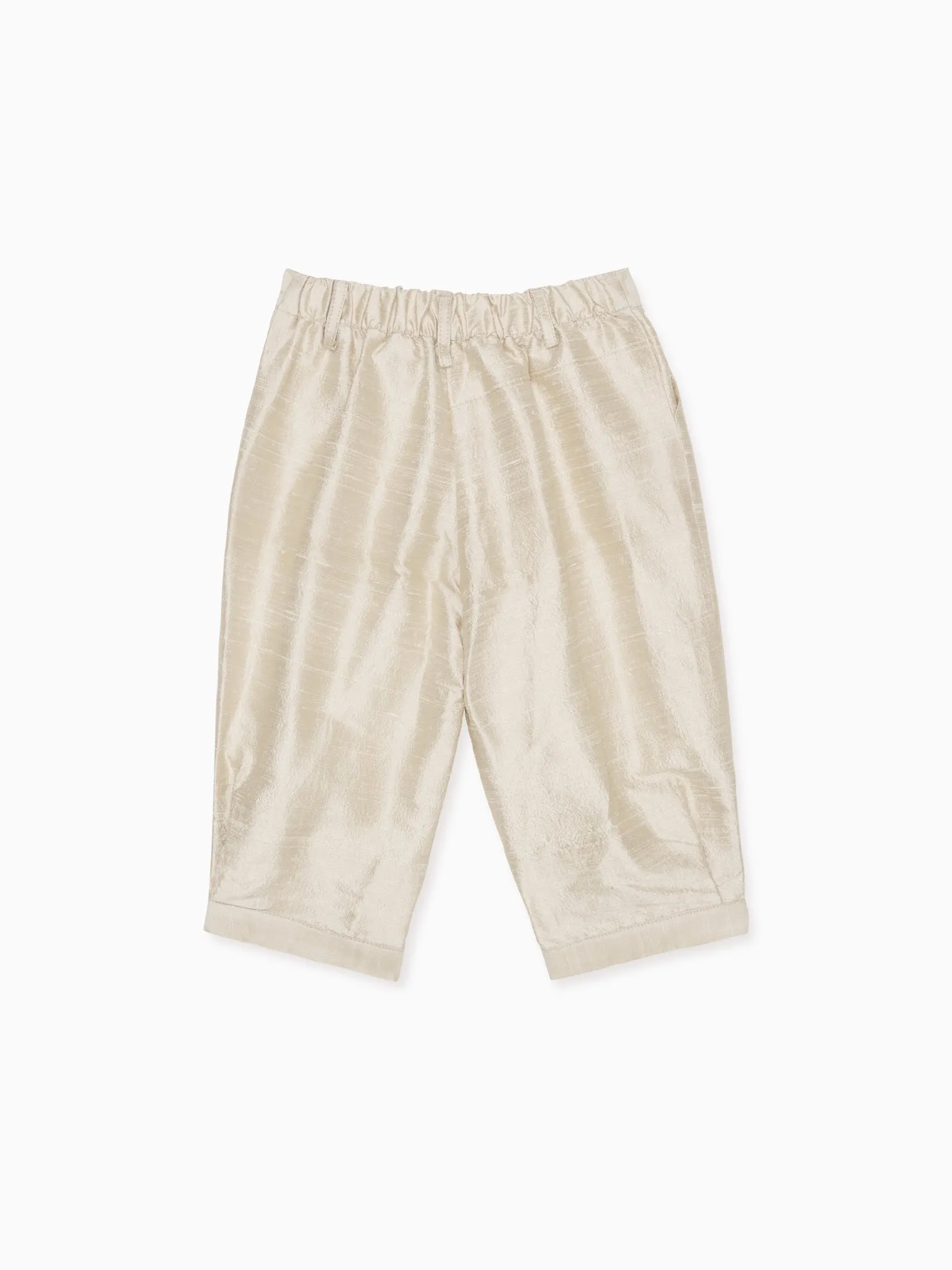 Champagne Lupino Silk Boy Knickerbocker