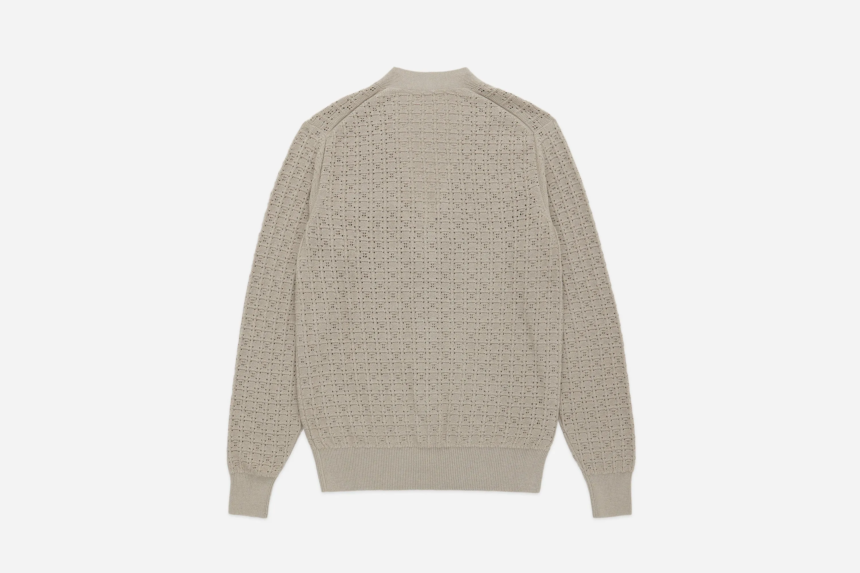 Classic Cardigan ~ Stone Domino