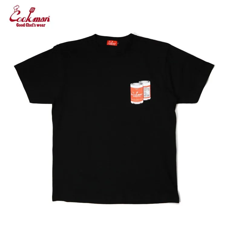 Cookman T-shirts - Nutrition Facts : Black