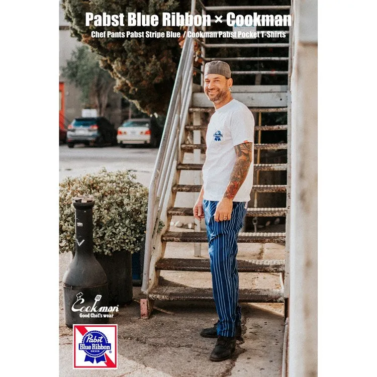 Cookman T-shirts - Pabst Pocket : White