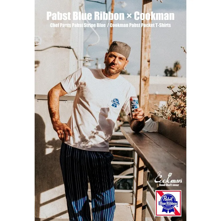 Cookman T-shirts - Pabst Pocket : White