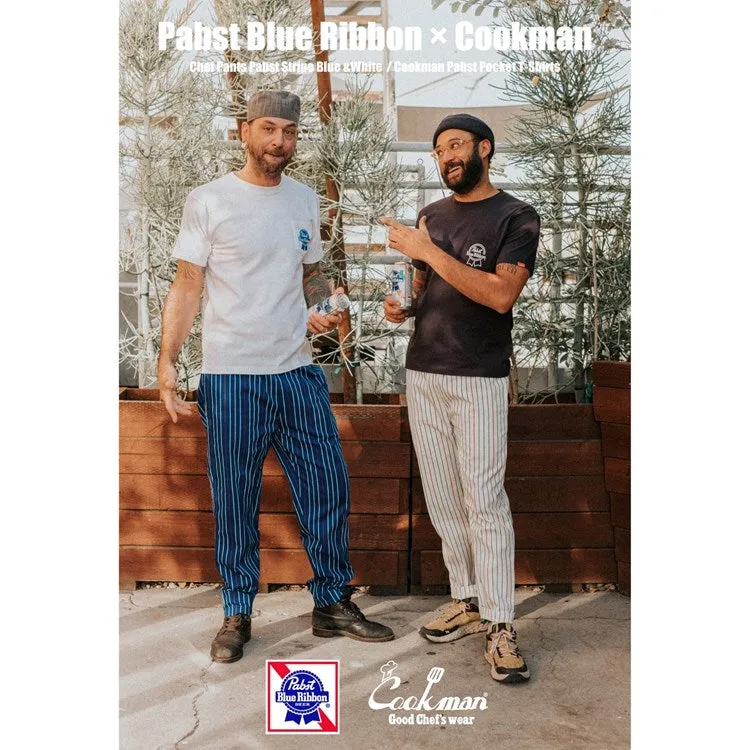 Cookman T-shirts - Pabst Pocket : White