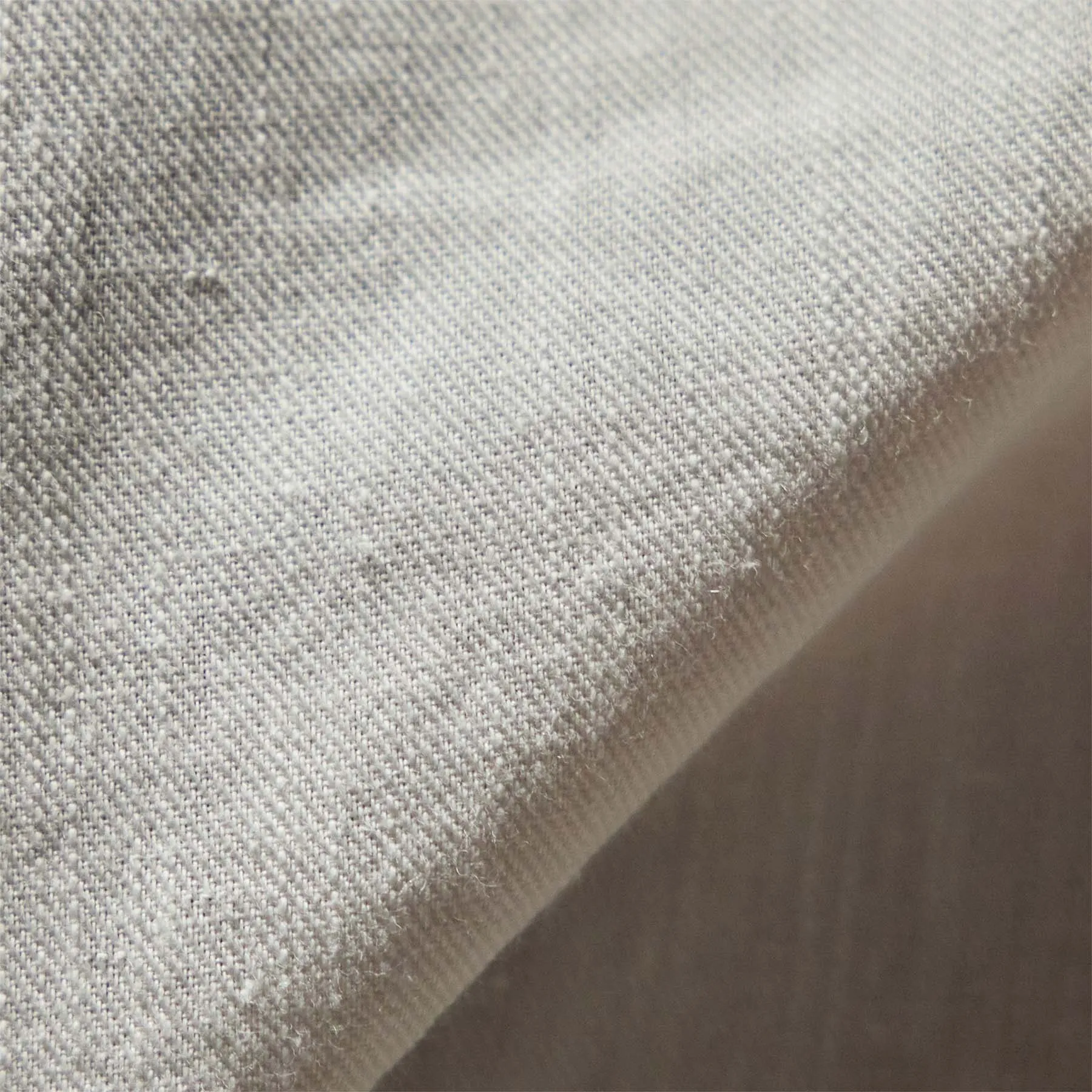 Cotton Linen Short Sleeve - White
