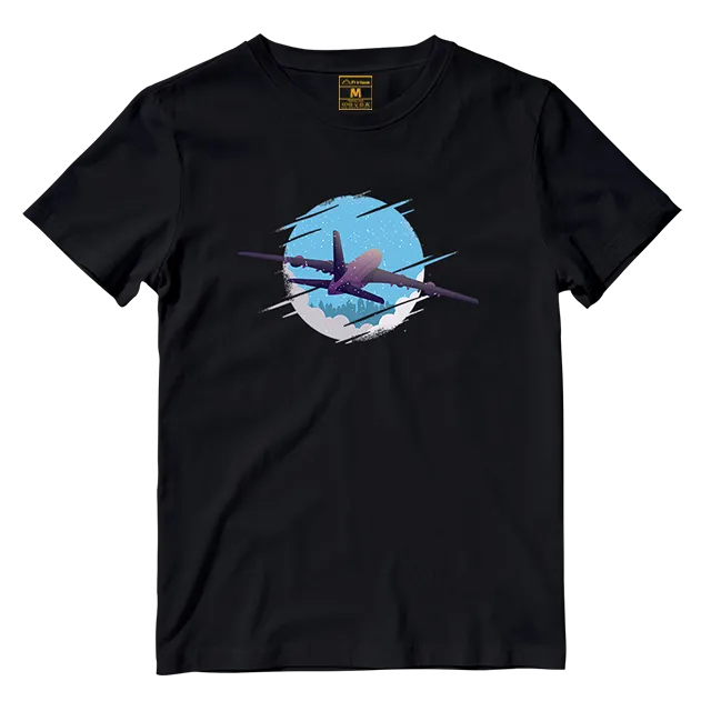 Cotton Shirt: Airplane