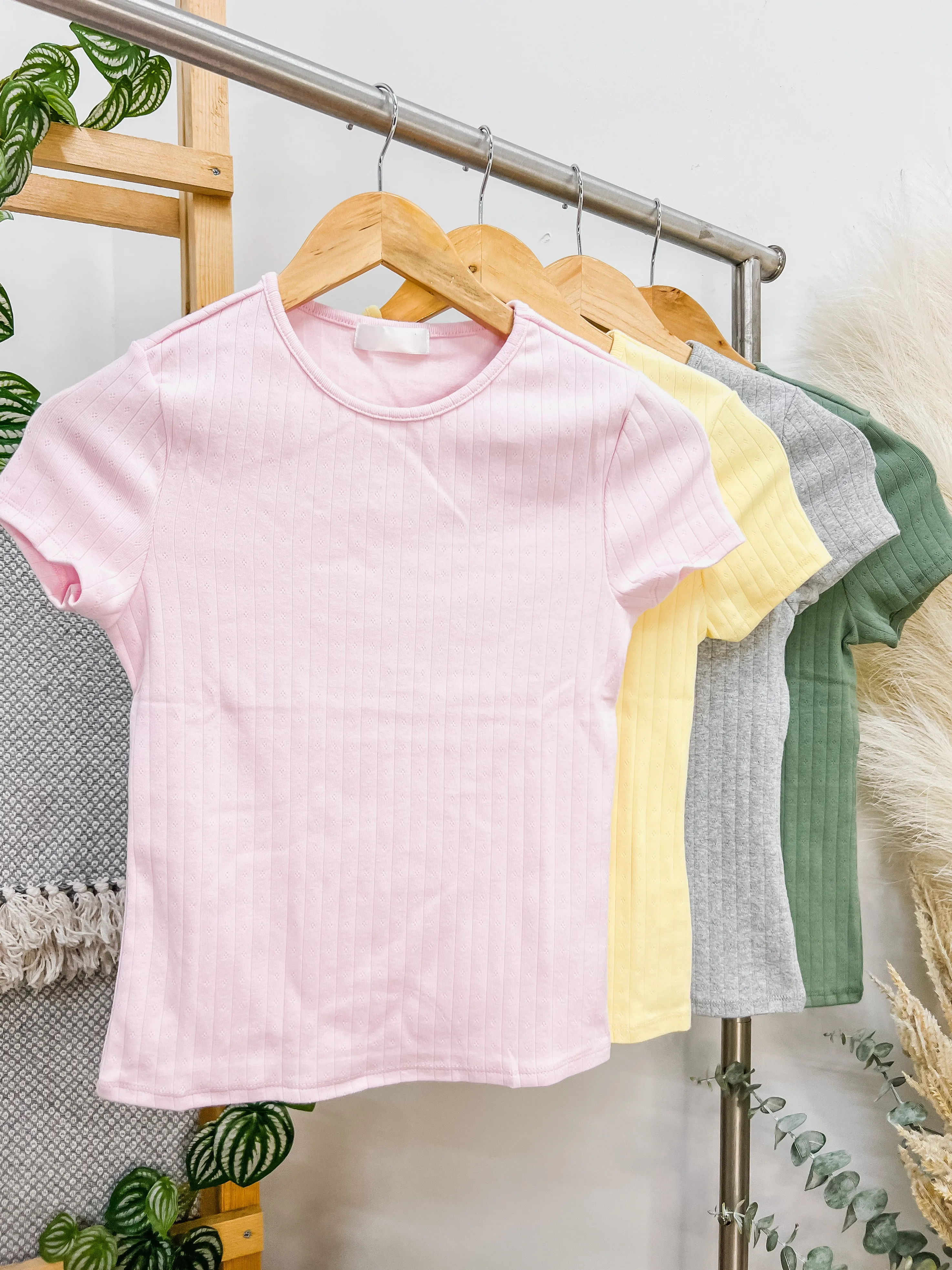 Dawn Ditsy Pointelle T-Shirt
