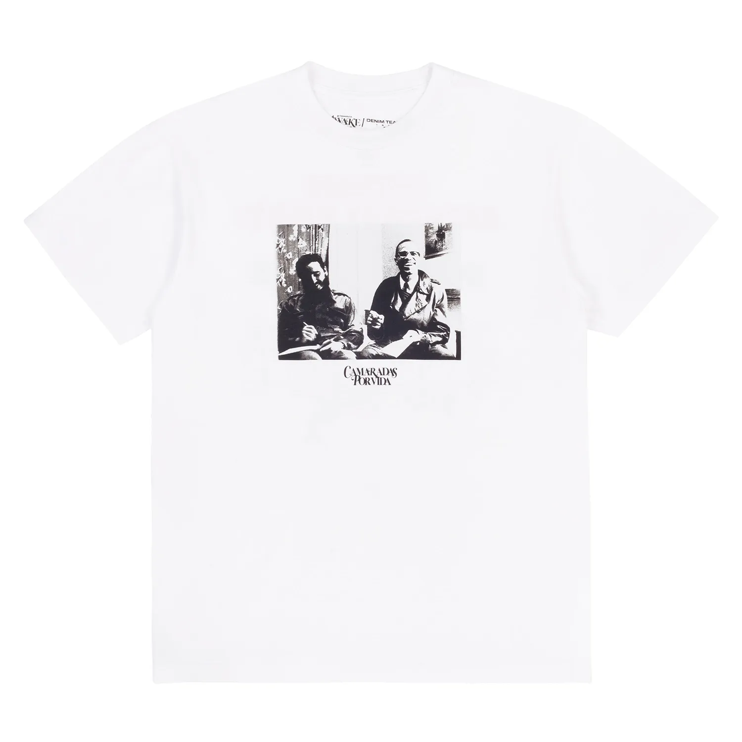 Denim Tears x Awake NYC Camararadas Por Vida Tee White