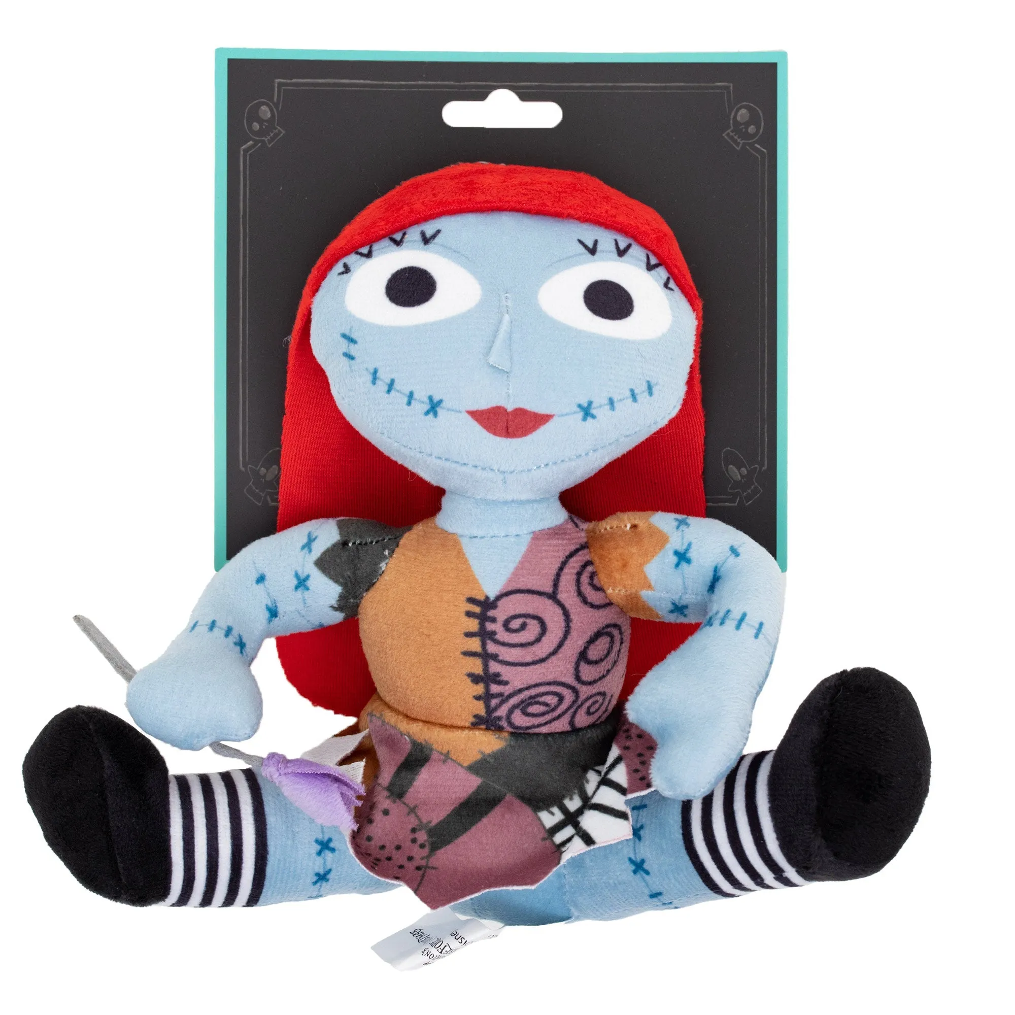 Dog Toy Squeaker Plush - The Nightmare Before Christmas Sally Sitting Pose by Buckle-Down