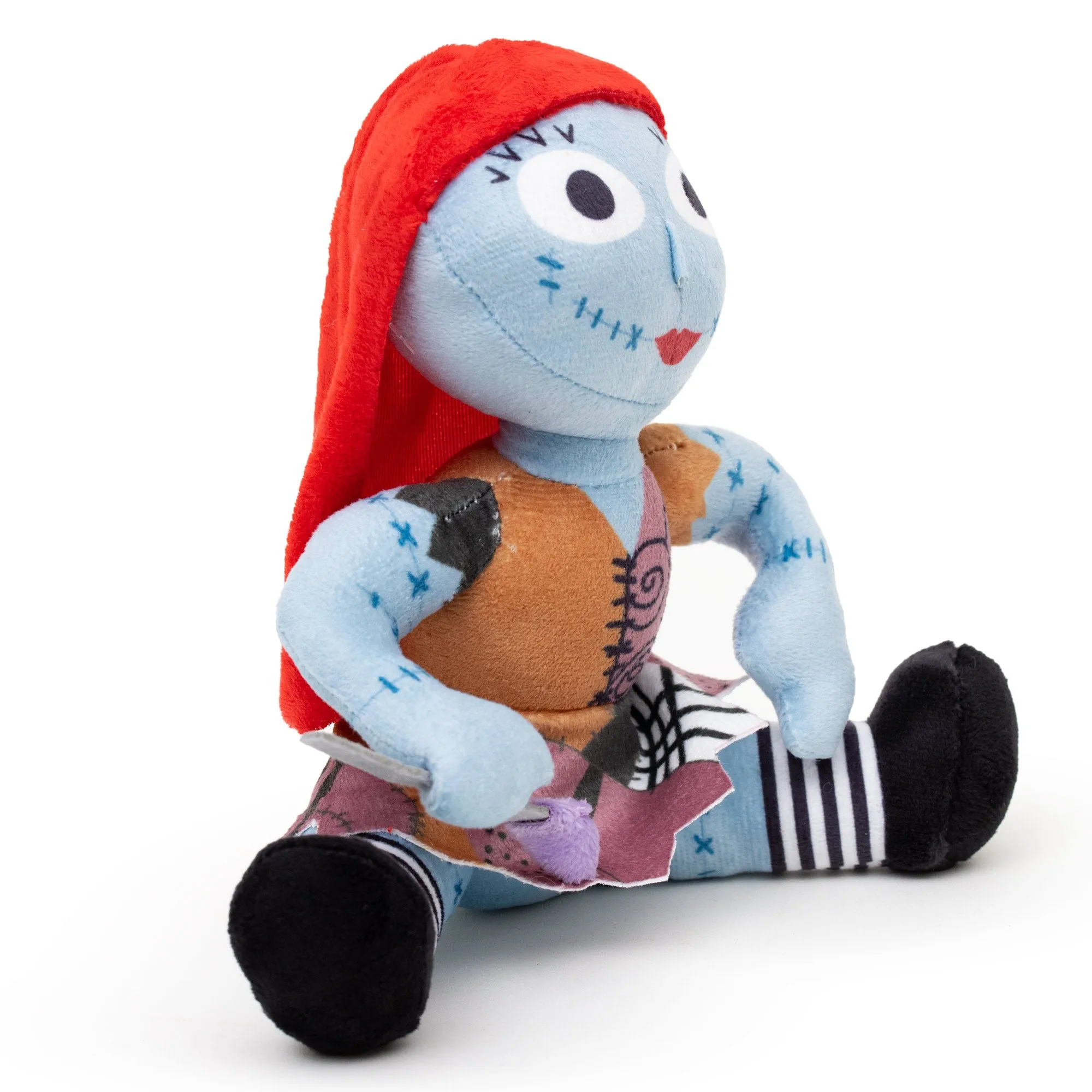 Dog Toy Squeaker Plush - The Nightmare Before Christmas Sally Sitting Pose by Buckle-Down