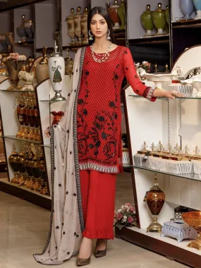 Embroidered Chiffon