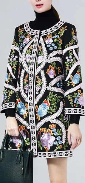 Embroidered Coat