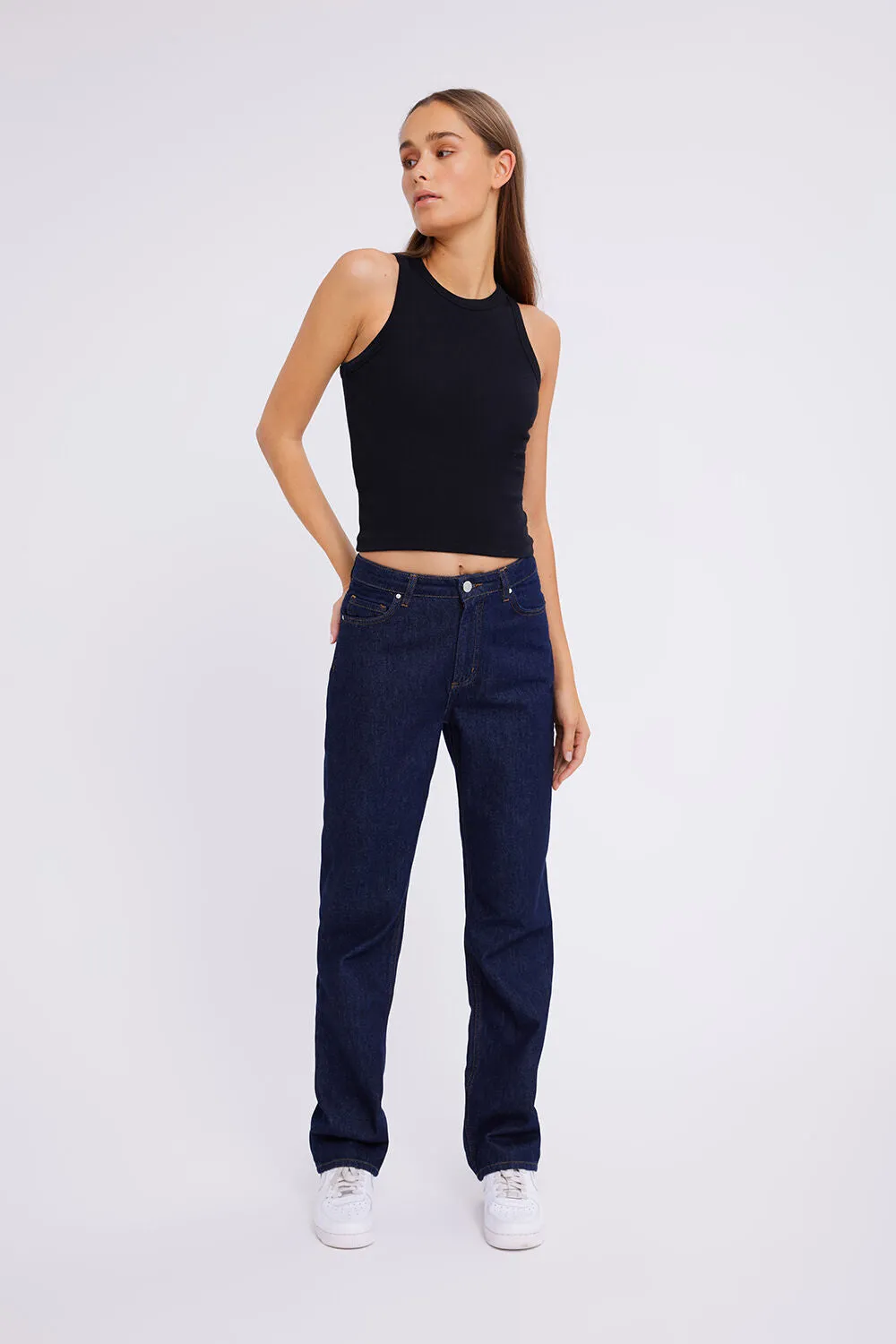 Enbree Jeans Dark Blue Rinse