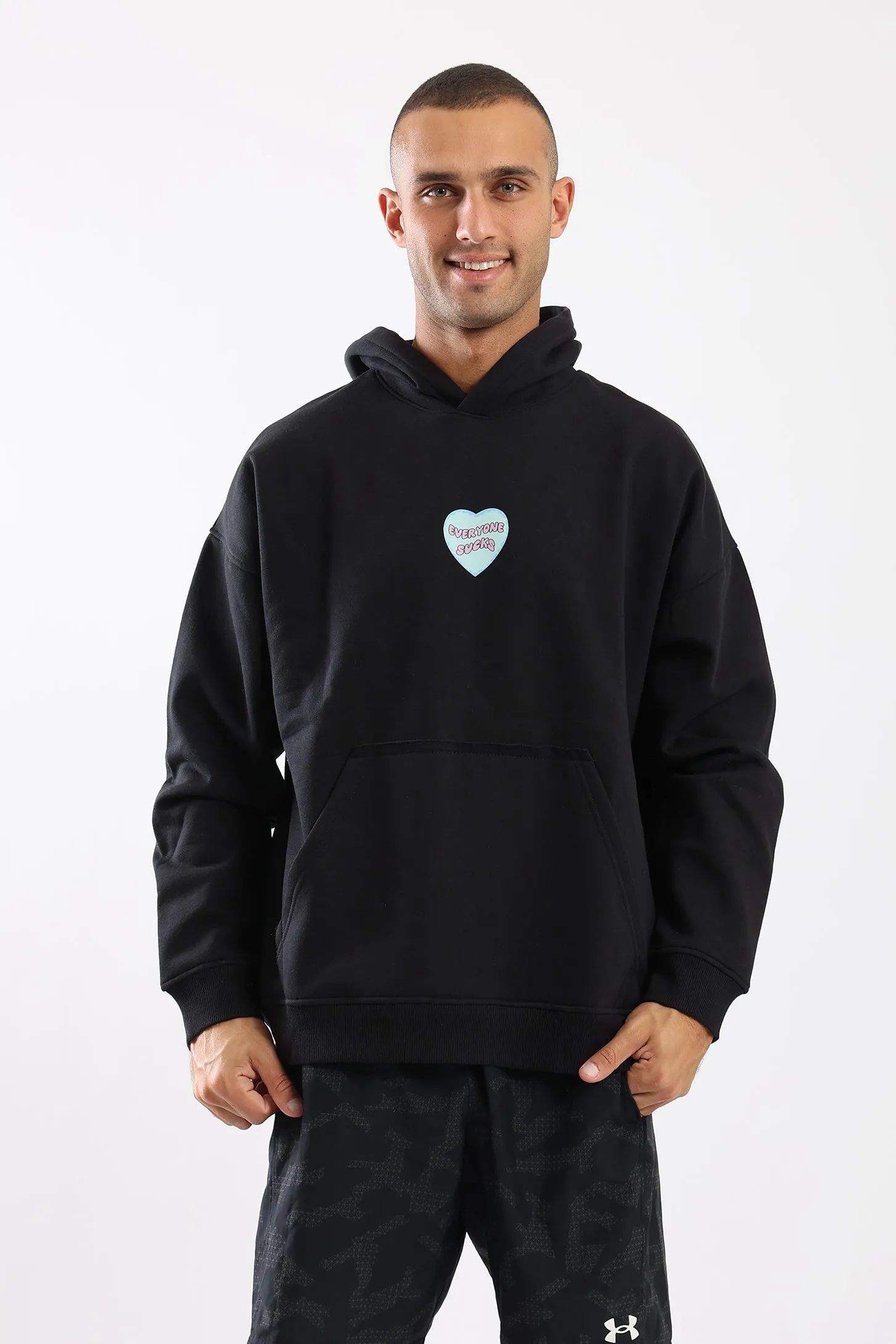 EVERYONE SUCKS HOODIE - BLACK