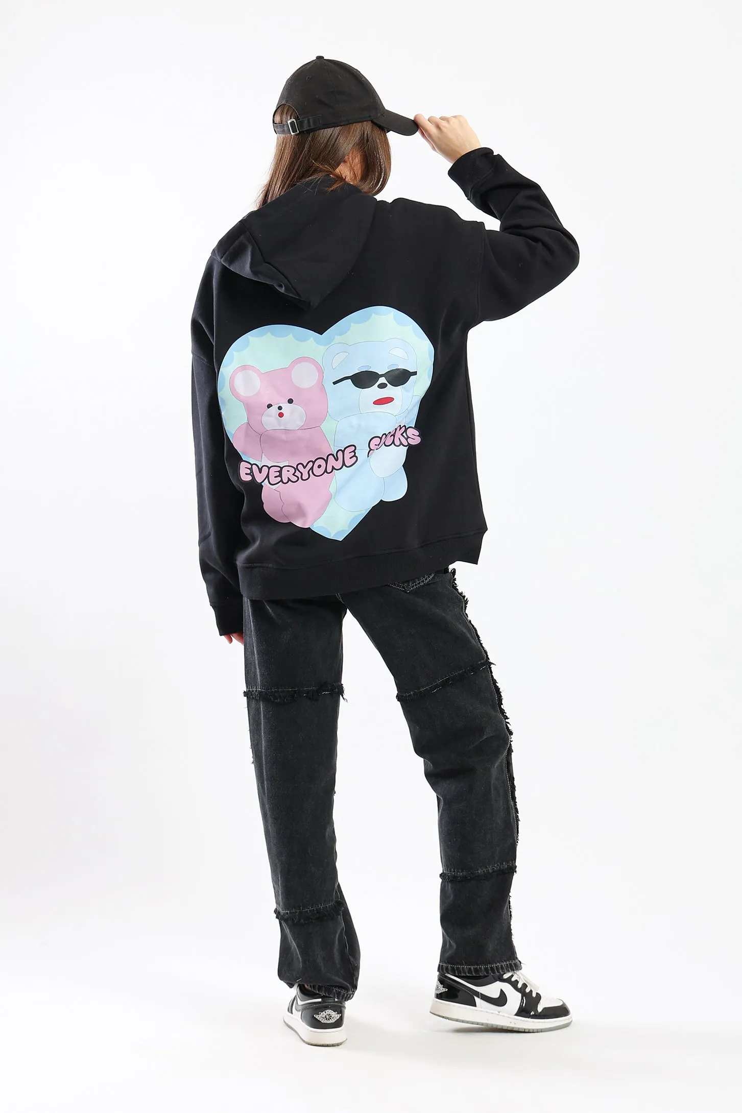 EVERYONE SUCKS HOODIE - BLACK