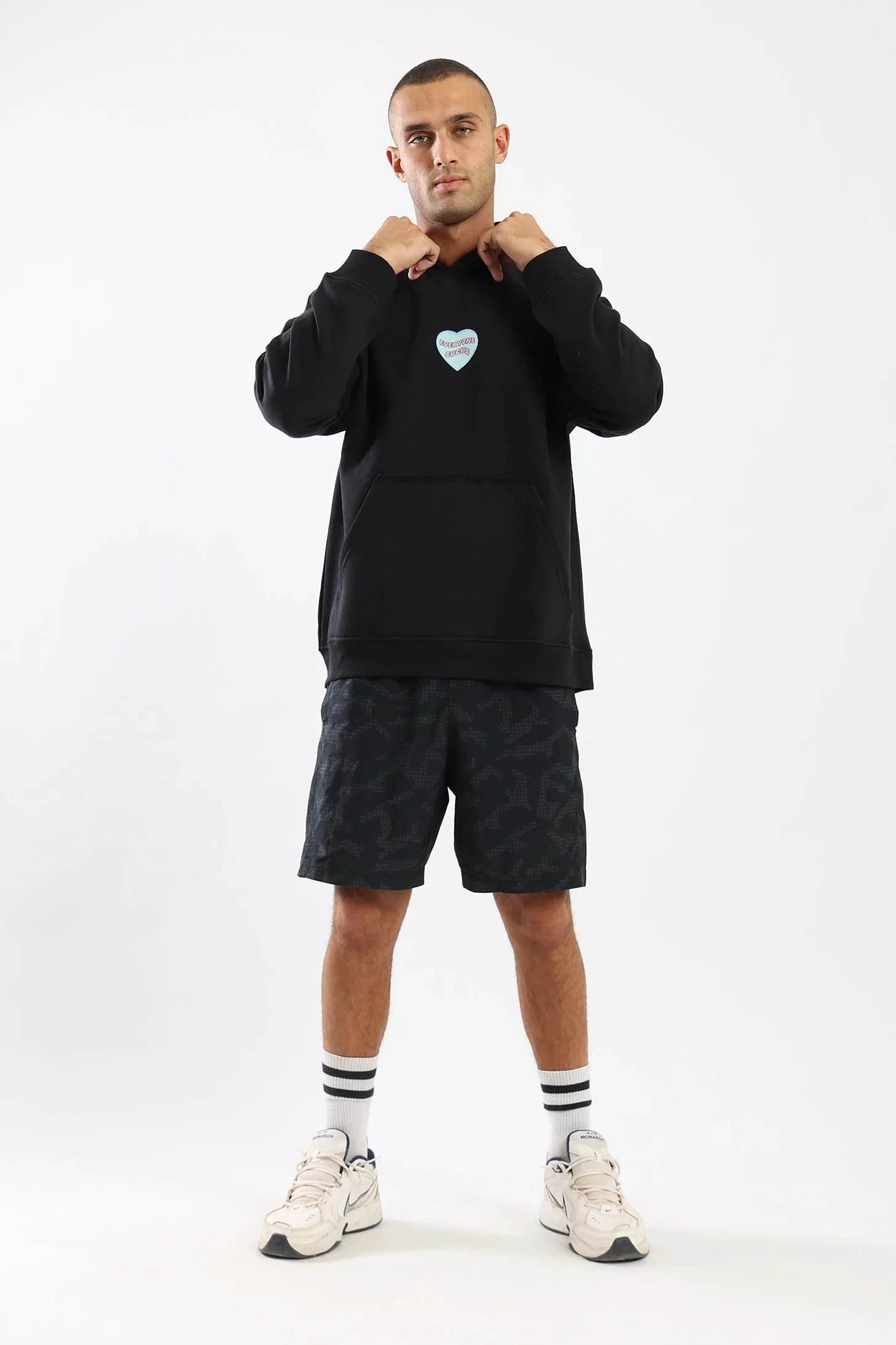 EVERYONE SUCKS HOODIE - BLACK