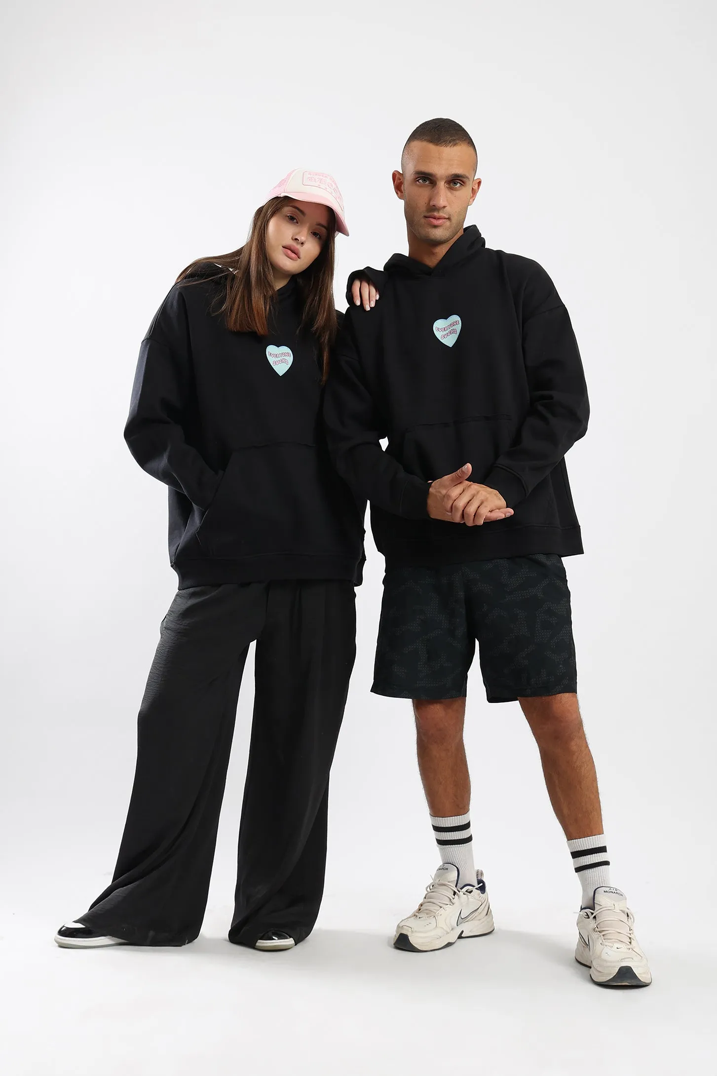 EVERYONE SUCKS HOODIE - BLACK
