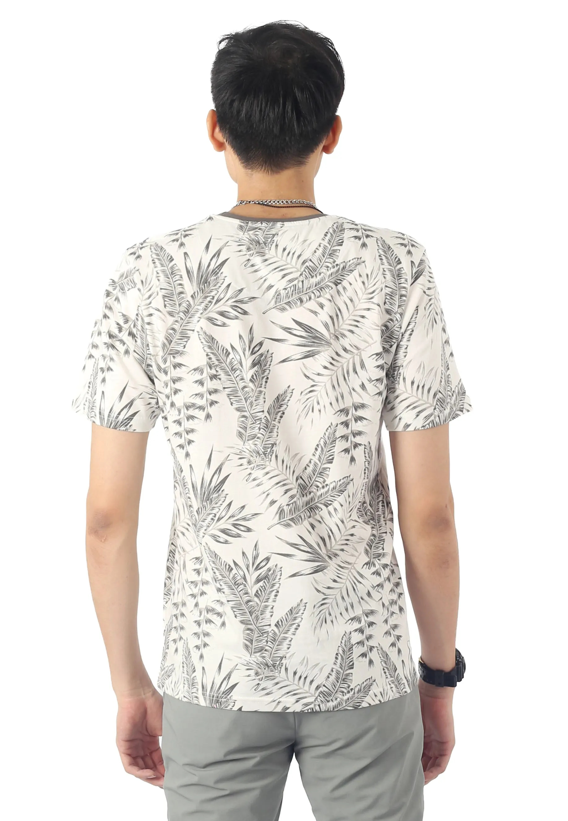 EXHAUST ROUND NECK T SHIRT [FREE CUT] 1684
