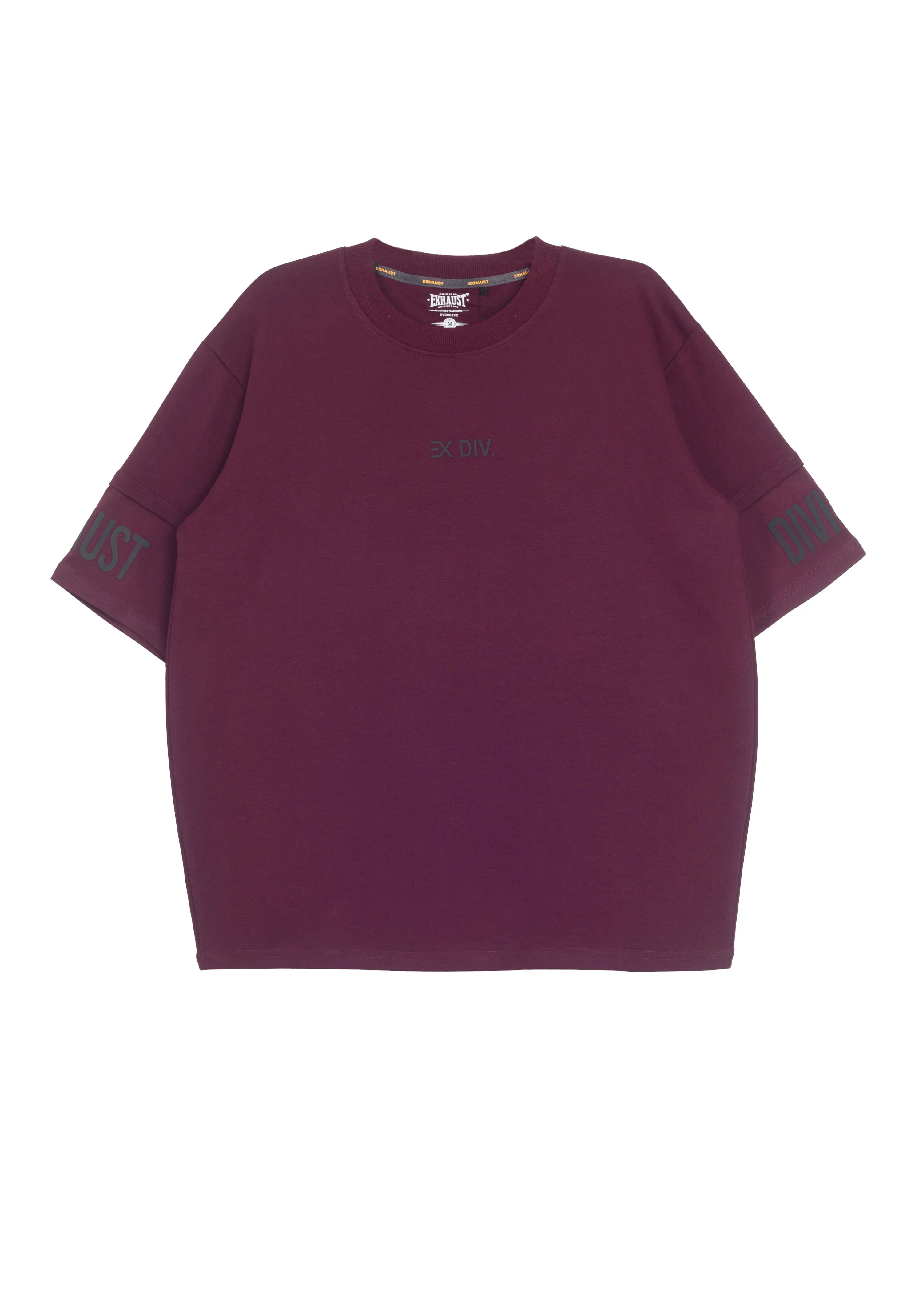 EXHAUST ROUND NECK T SHIRT [OVERSIZE] 1663