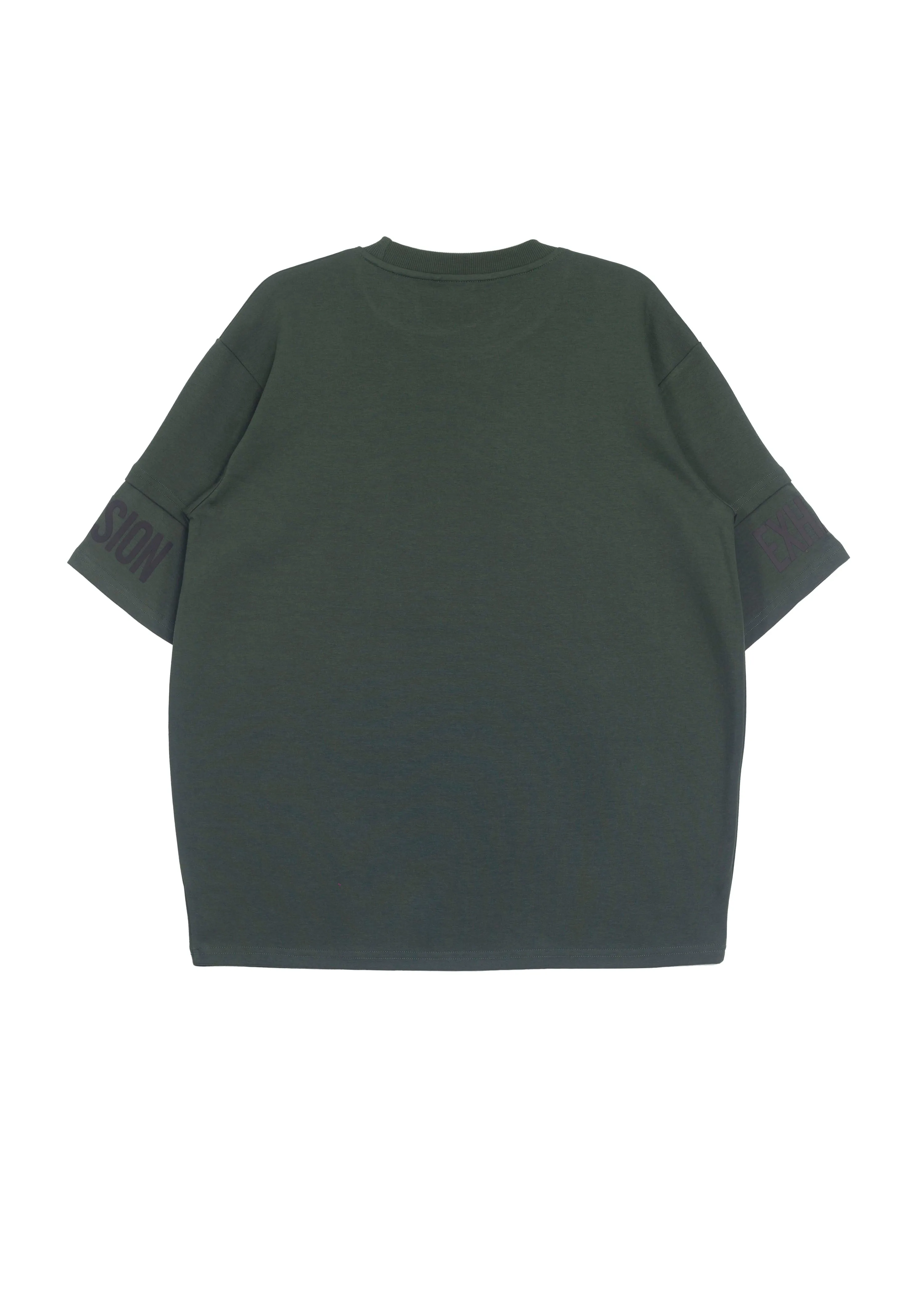 EXHAUST ROUND NECK T SHIRT [OVERSIZE] 1663