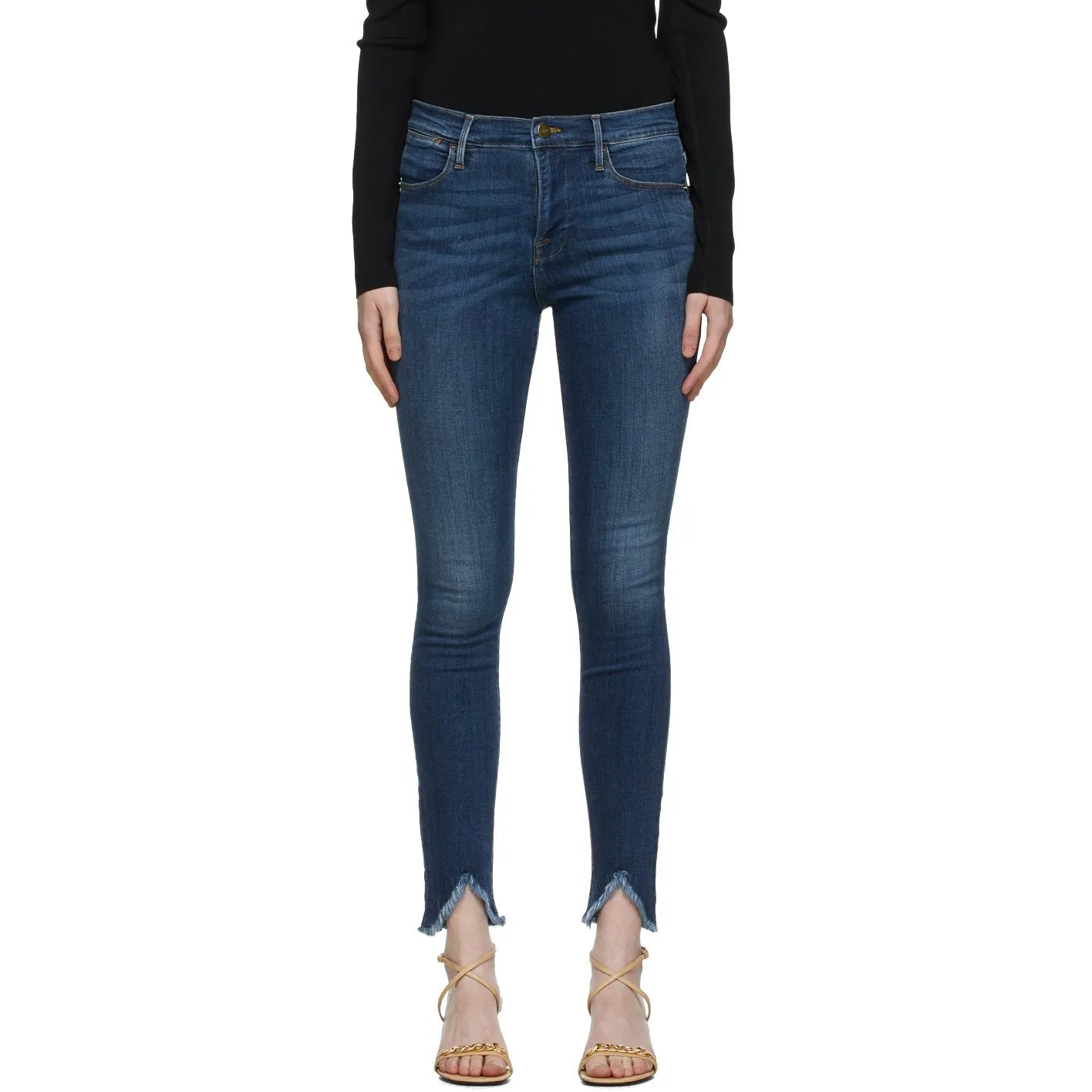Frame Blue 'Le High Skinny' Jeans