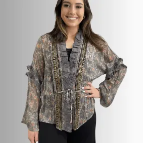 Garden Romance Cardigan Made in USA