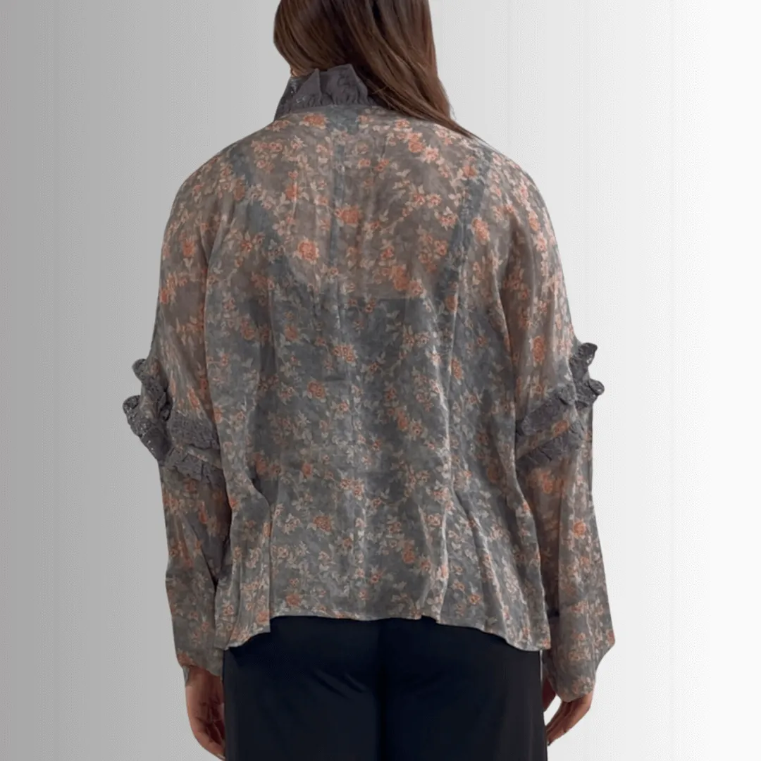Garden Romance Cardigan Made in USA