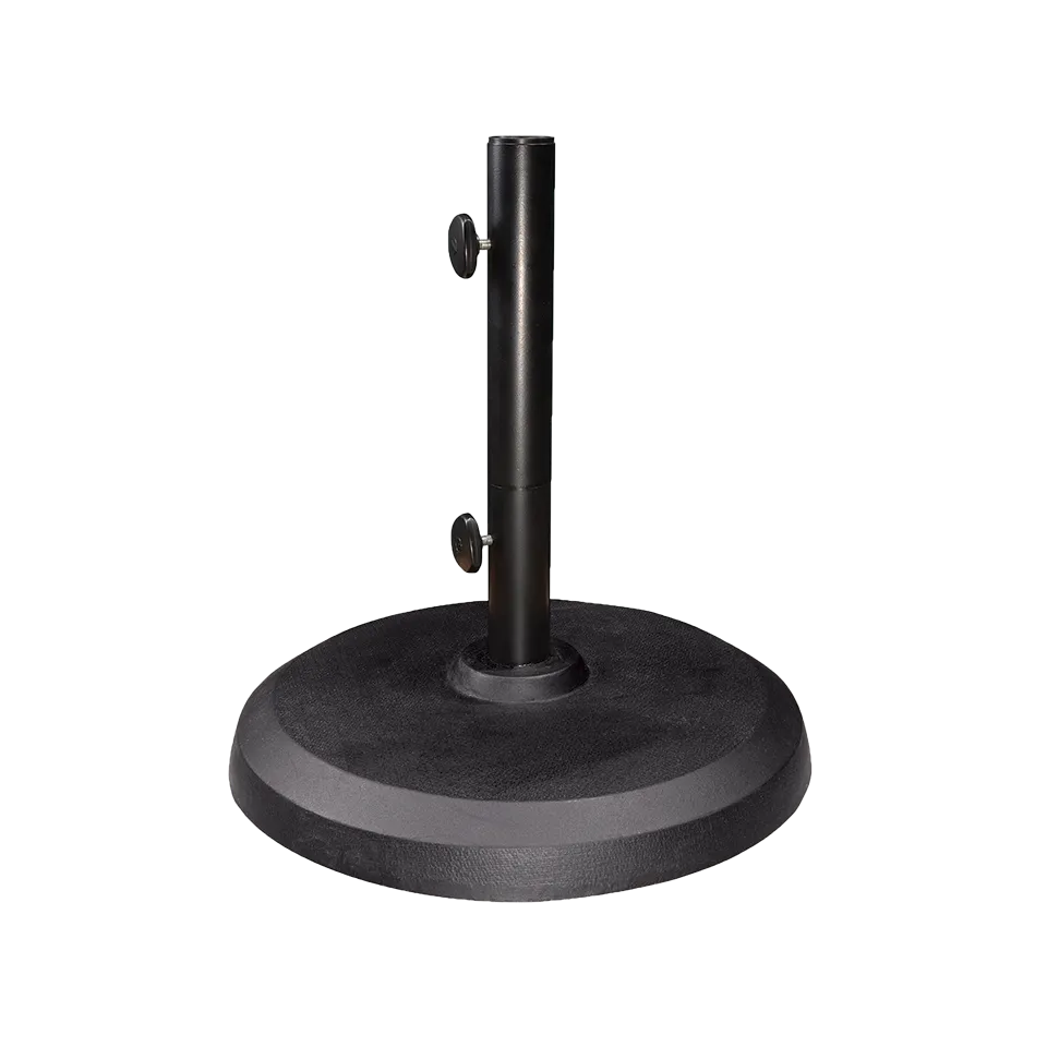 GARDEN UMBRELLA BASE, BLACK