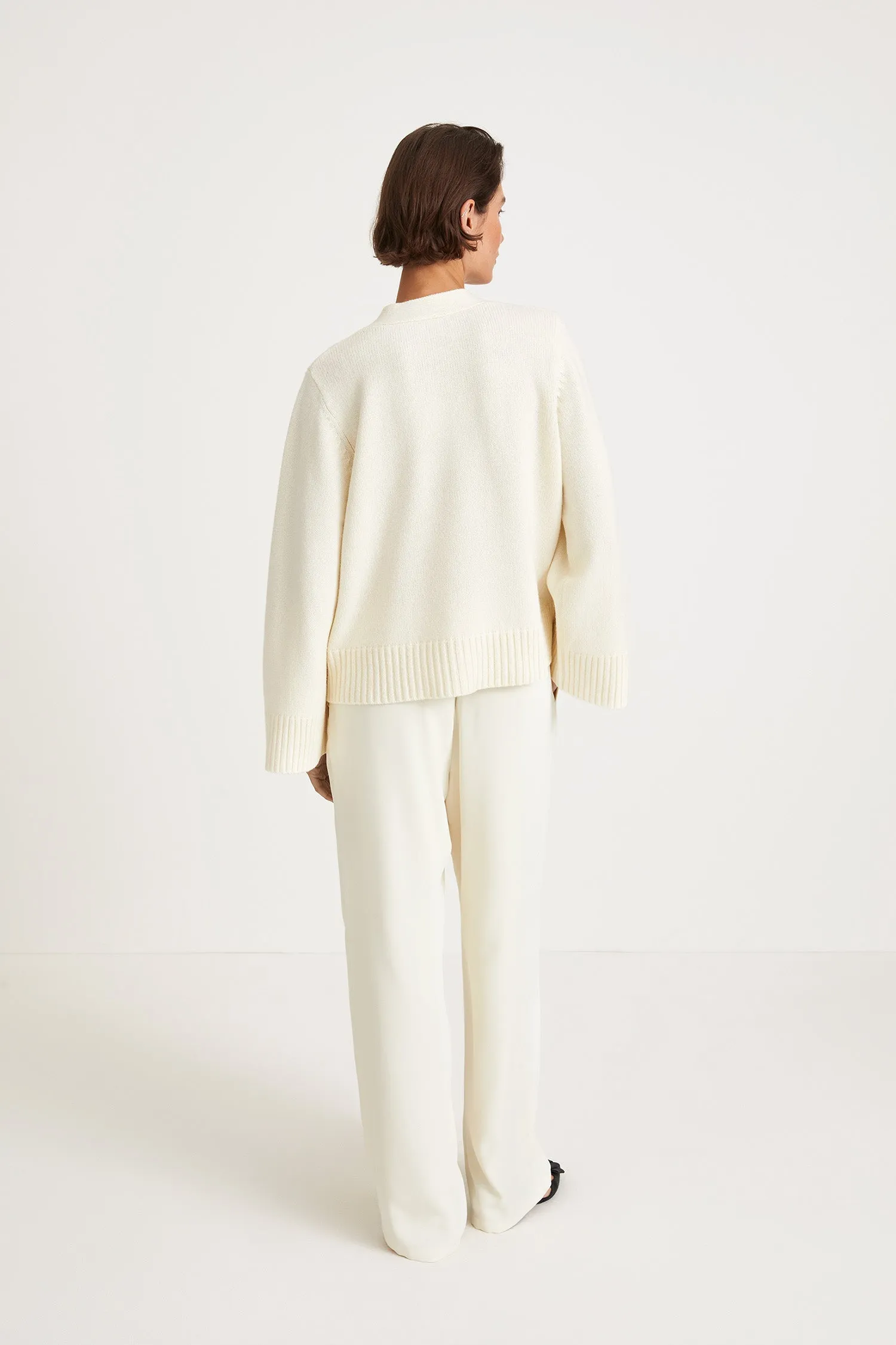 HAILEY CARDIGAN - CREAM