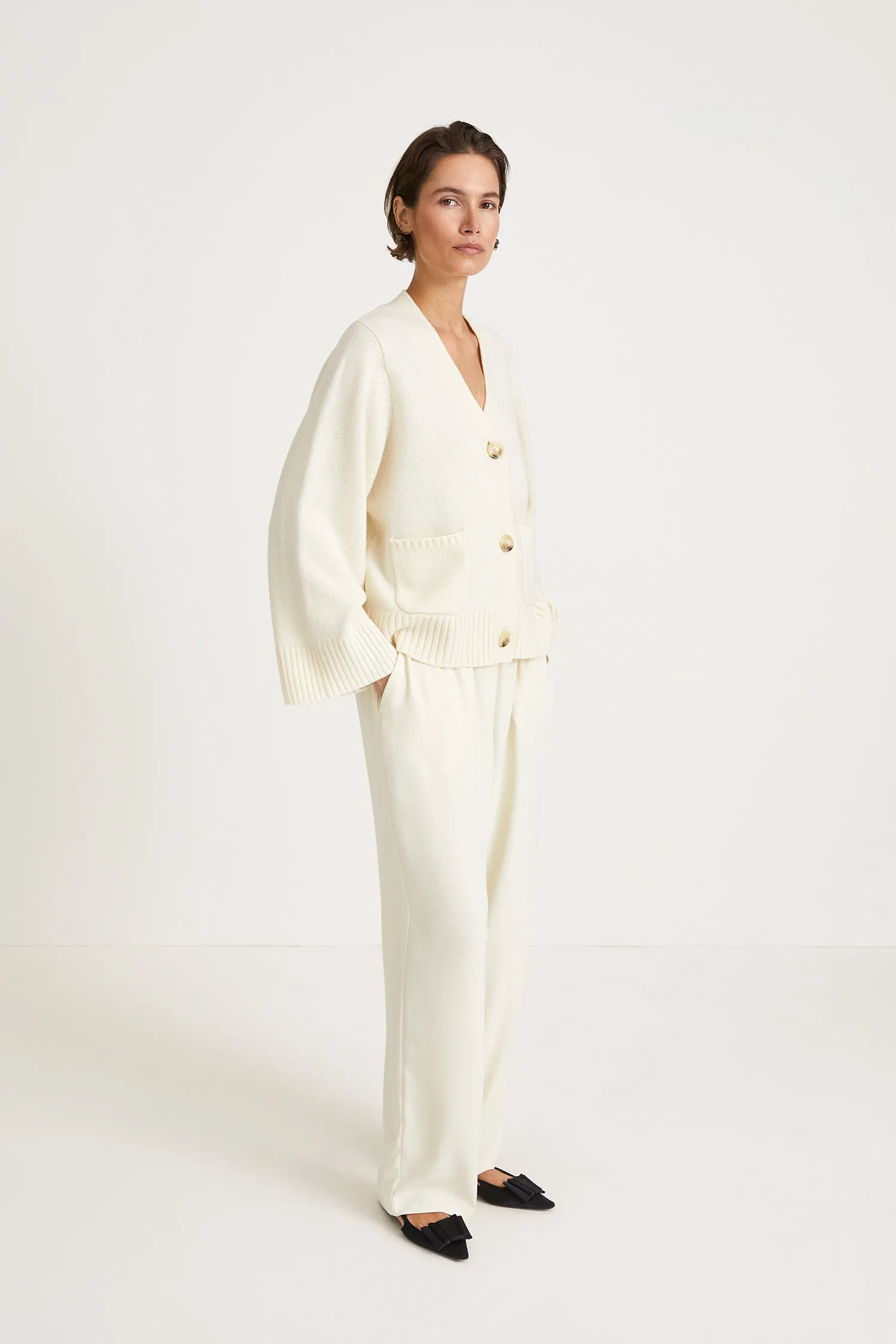 HAILEY CARDIGAN - CREAM