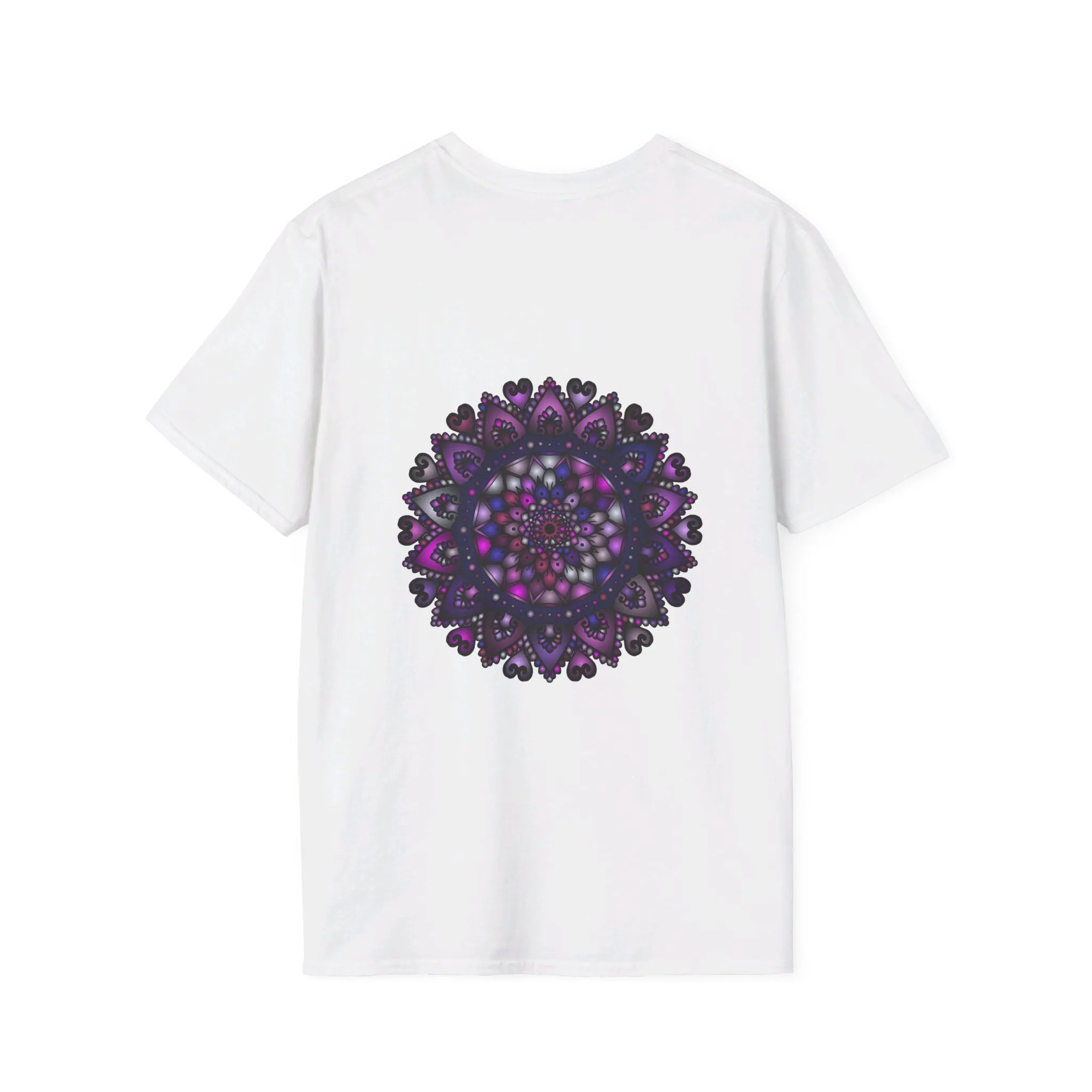 Handmade Mandala Design Unisex T-Shirt