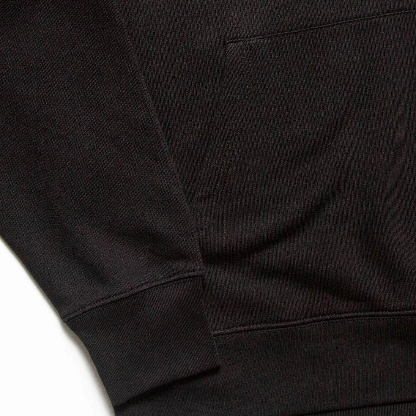 Higher House Back Print - Hood - Black