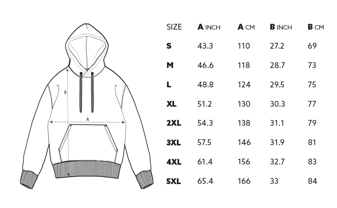 Higher House Back Print - Hood - Black