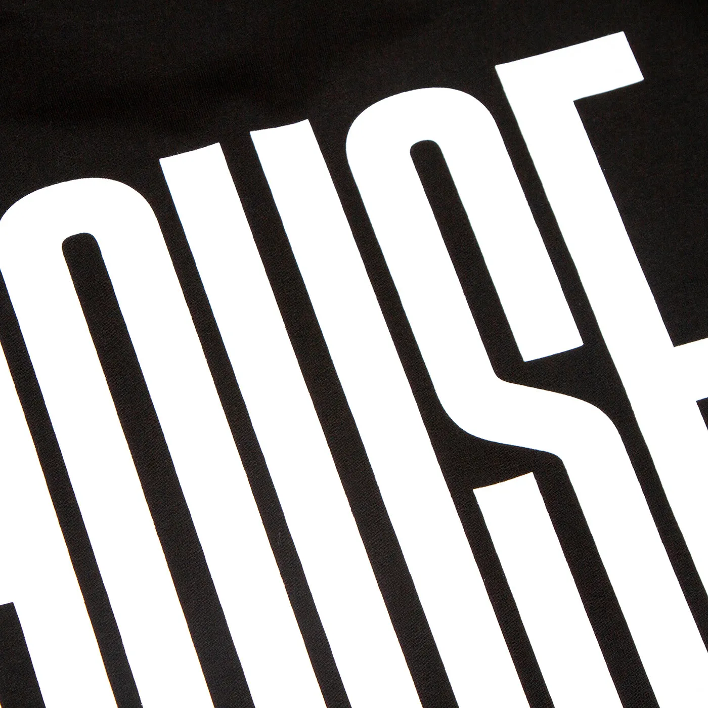 Higher House Back Print - Hood - Black