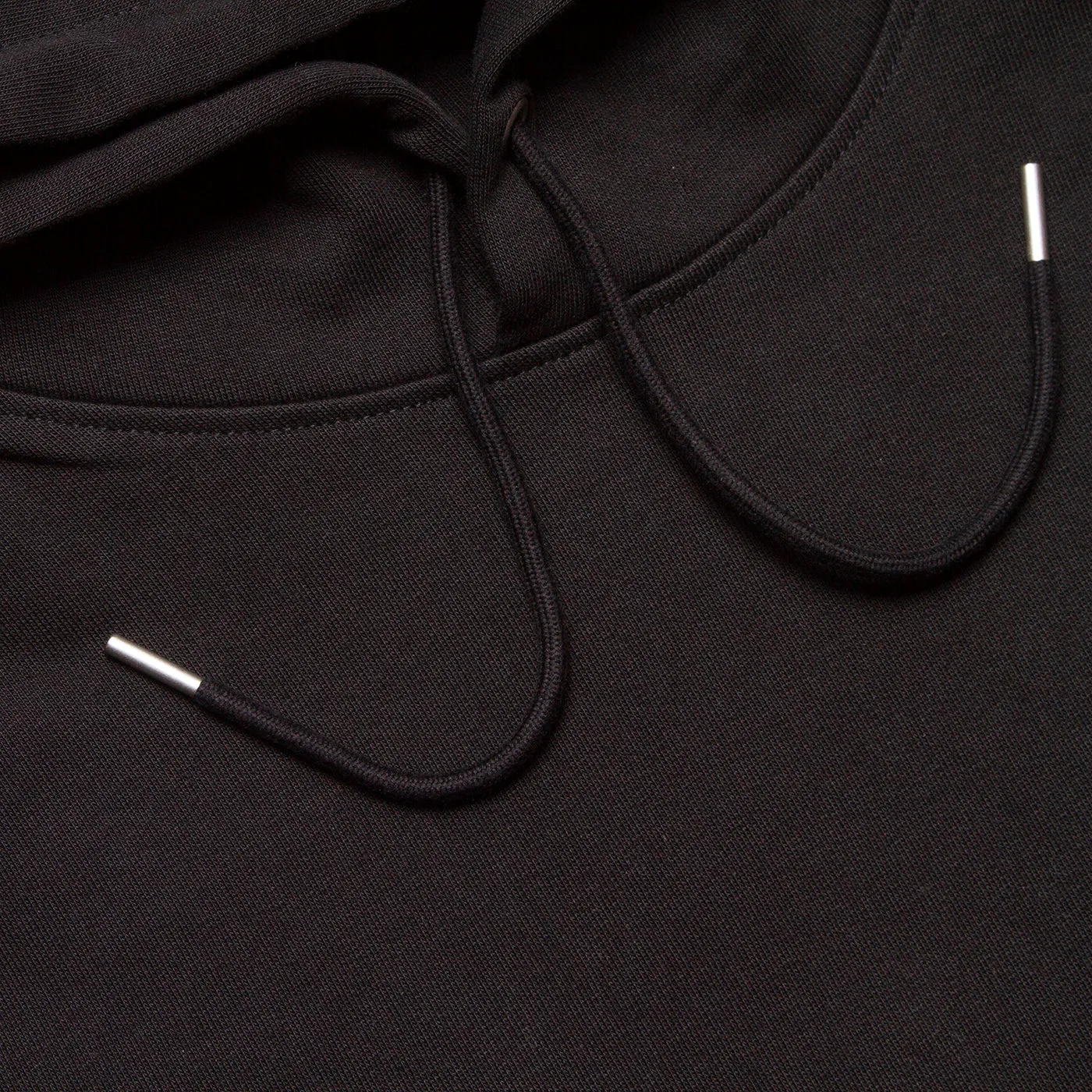 Higher House Back Print - Hood - Black