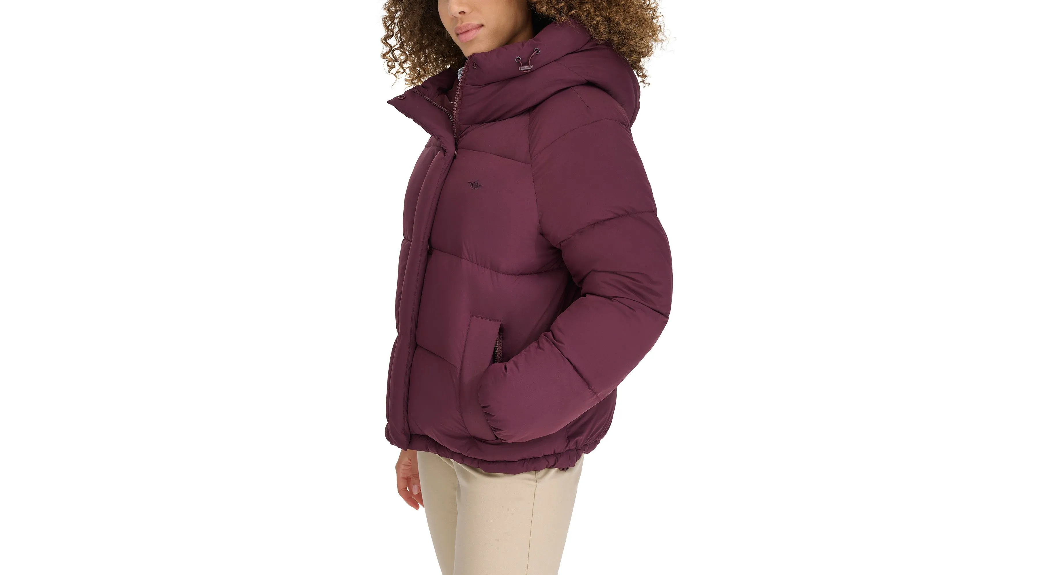 Hooded Matte Bubble Puffer Jacket