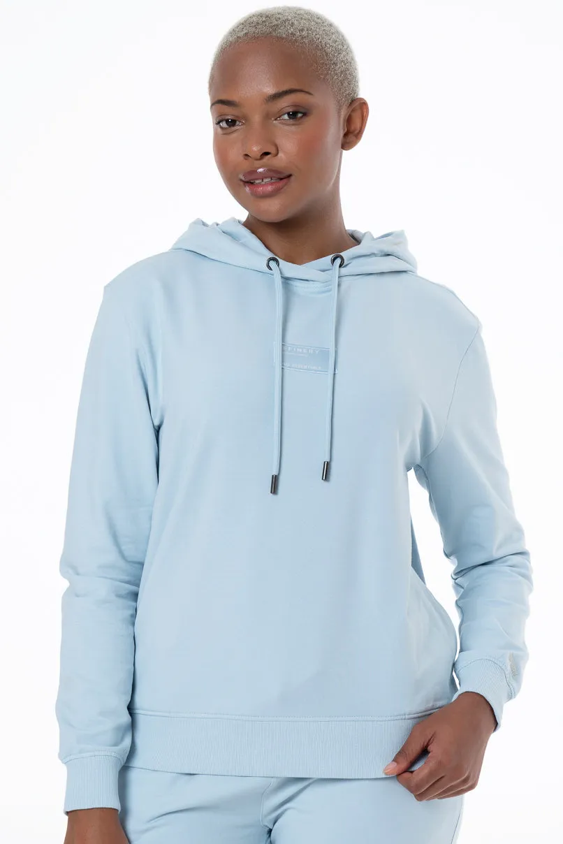 Hooded Sweat Top _ 146918 _ Light Blue