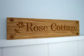 House Sign with Image (up to 500mm)