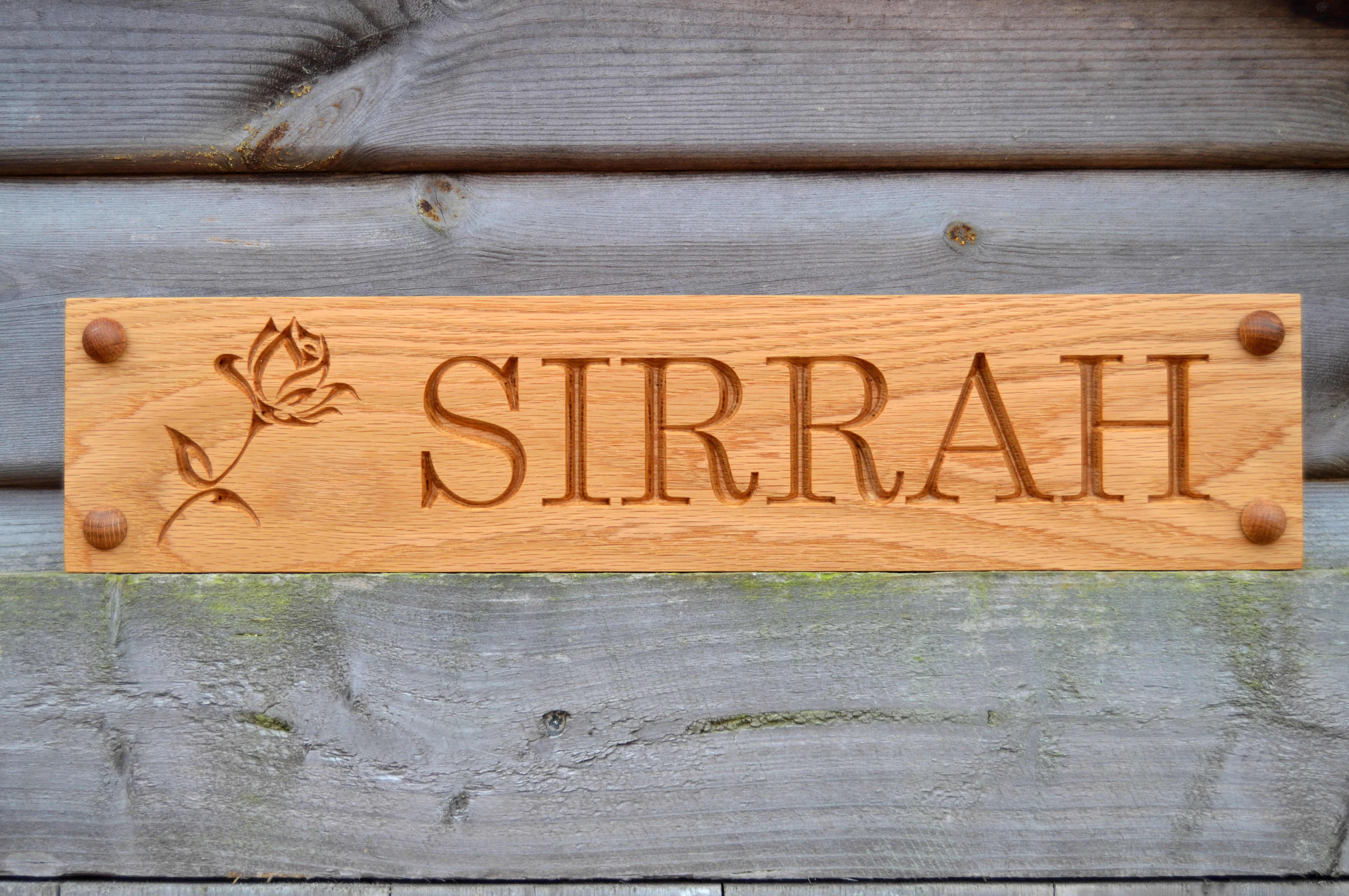 House Sign with Image (up to 500mm)