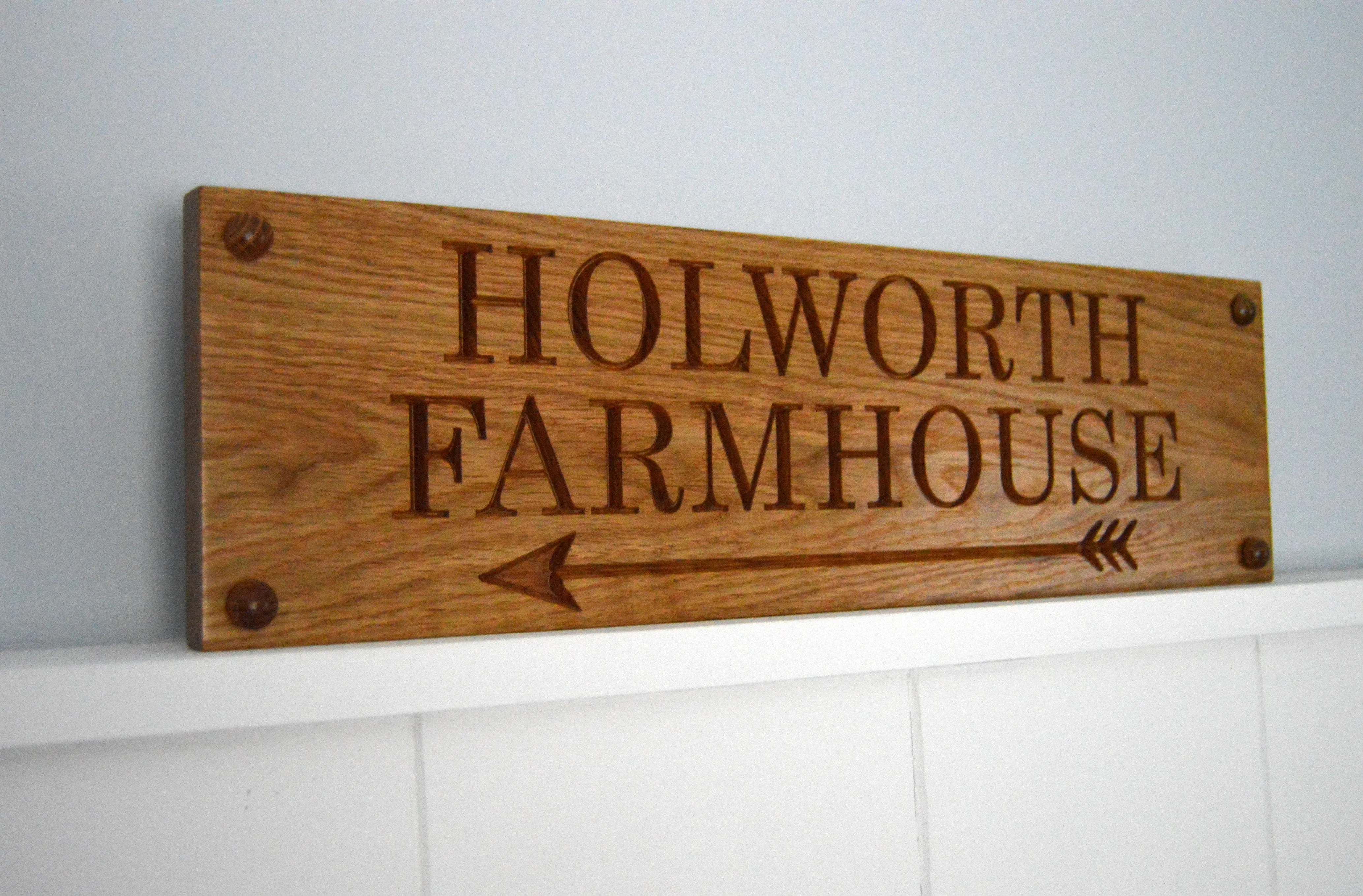 House Sign with Image (up to 500mm)