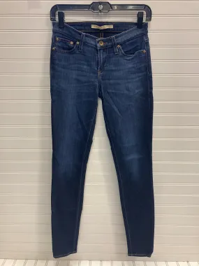 Jeans Skinny By Big Star In Blue Denim, Size: 2