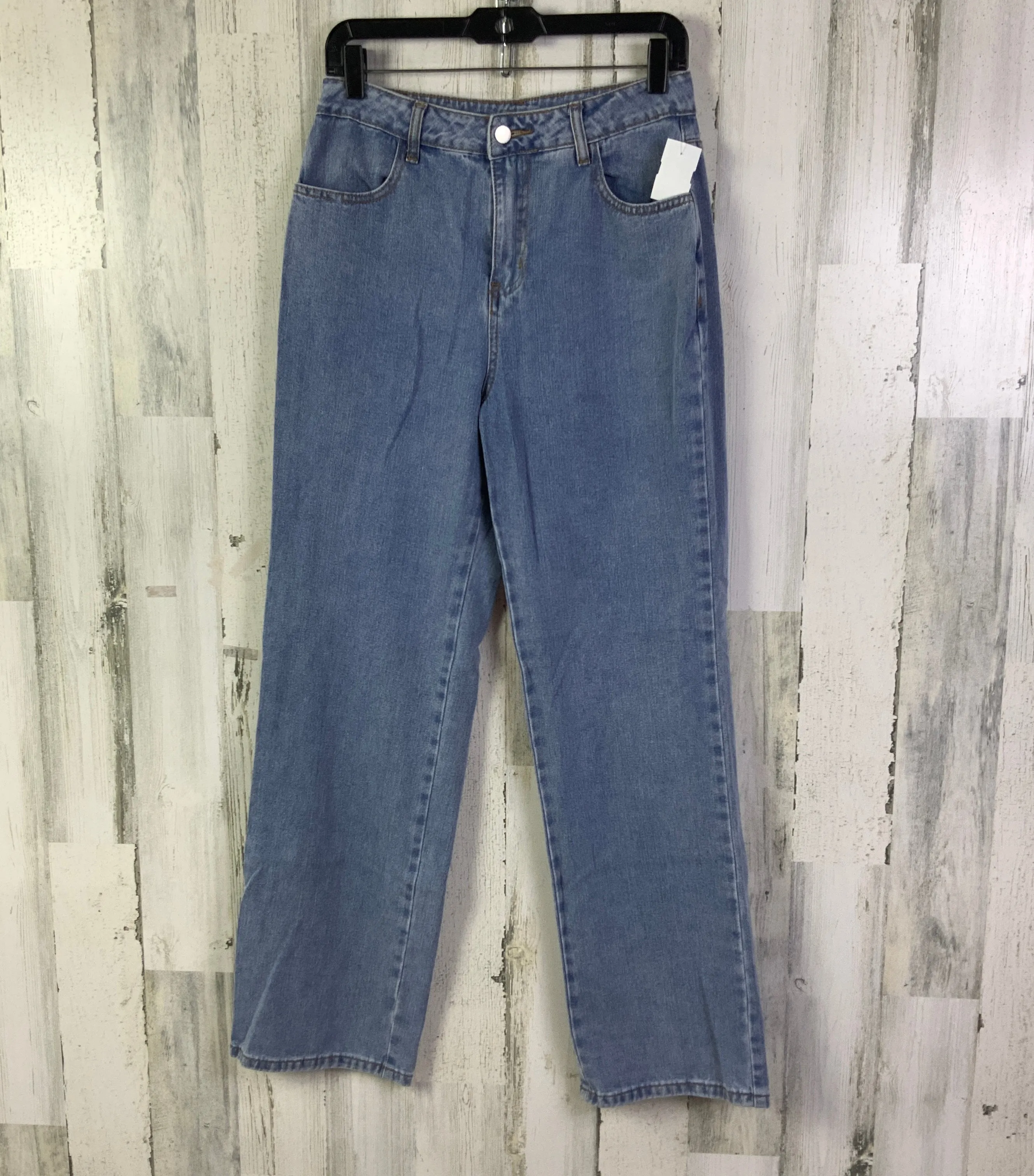 Jeans Wide Leg By Le Lis In Blue Denim, Size: 4