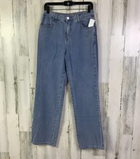 Jeans Wide Leg By Le Lis In Blue Denim, Size: 4
