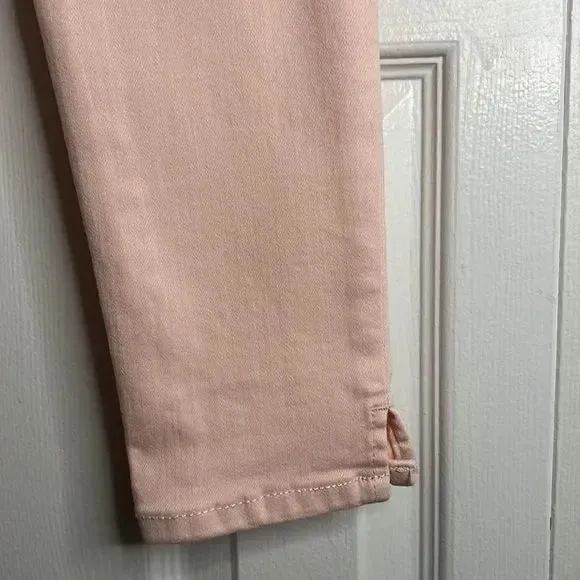 JOE’S “THE CHARLIE” HIGH RISE SKINNY ANKLE PINK JEANS SIZE 25