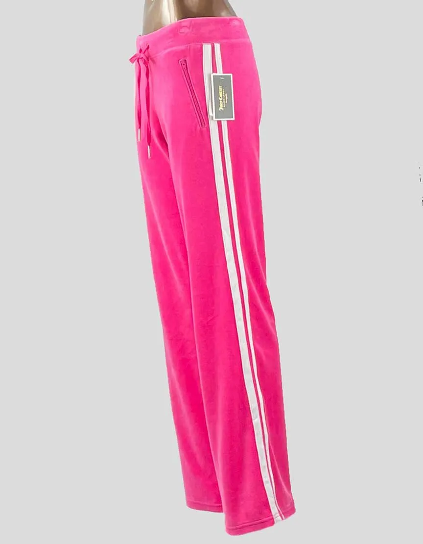 JUICY COUTURE Pink Track Pants w/ Tags - Small