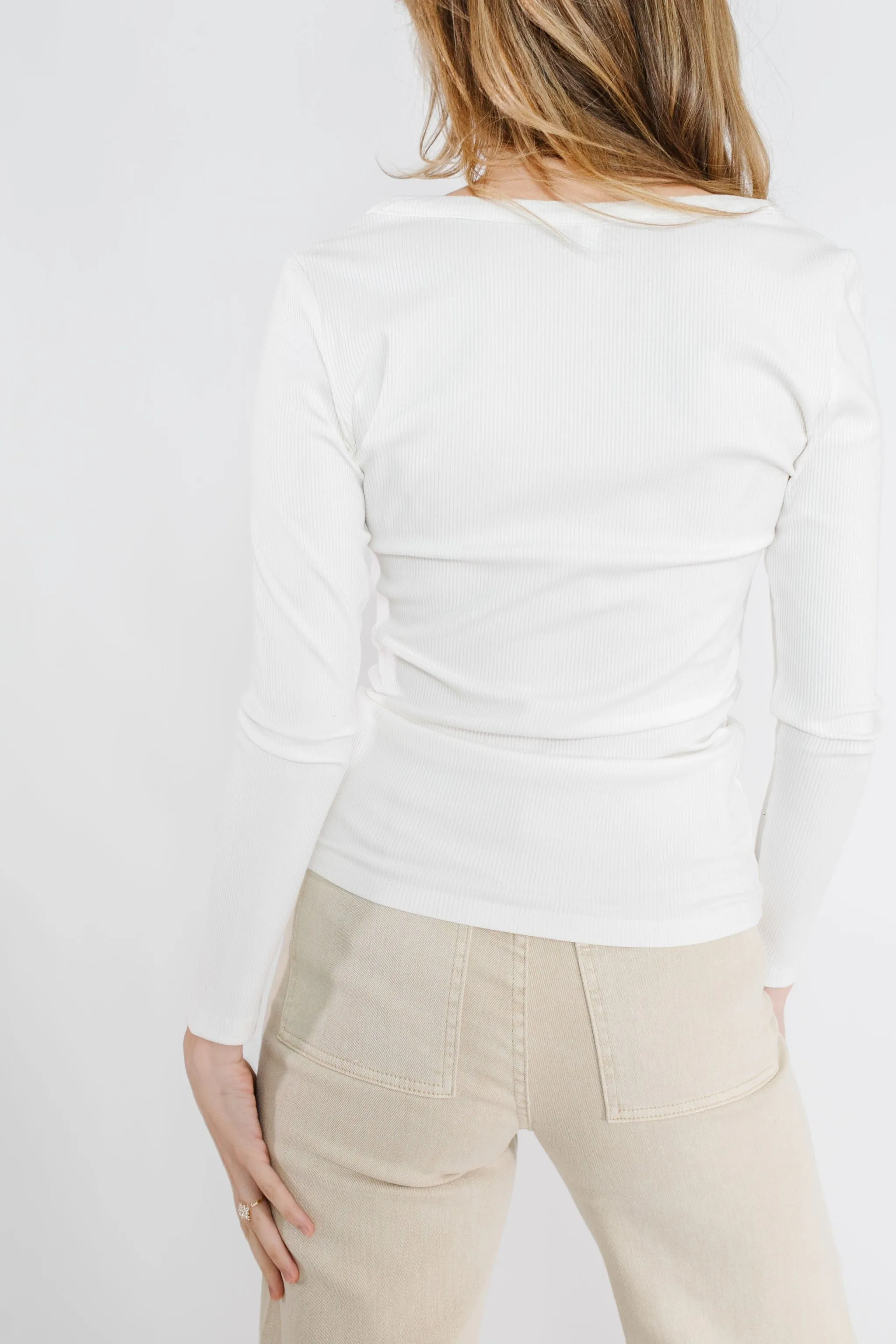 Kent Tee in Ivory
