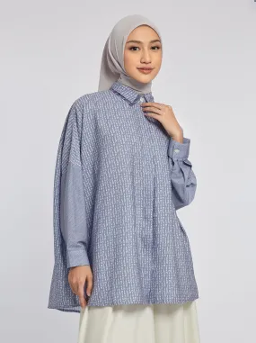 KEYNA BOXY TOP LAVENDER