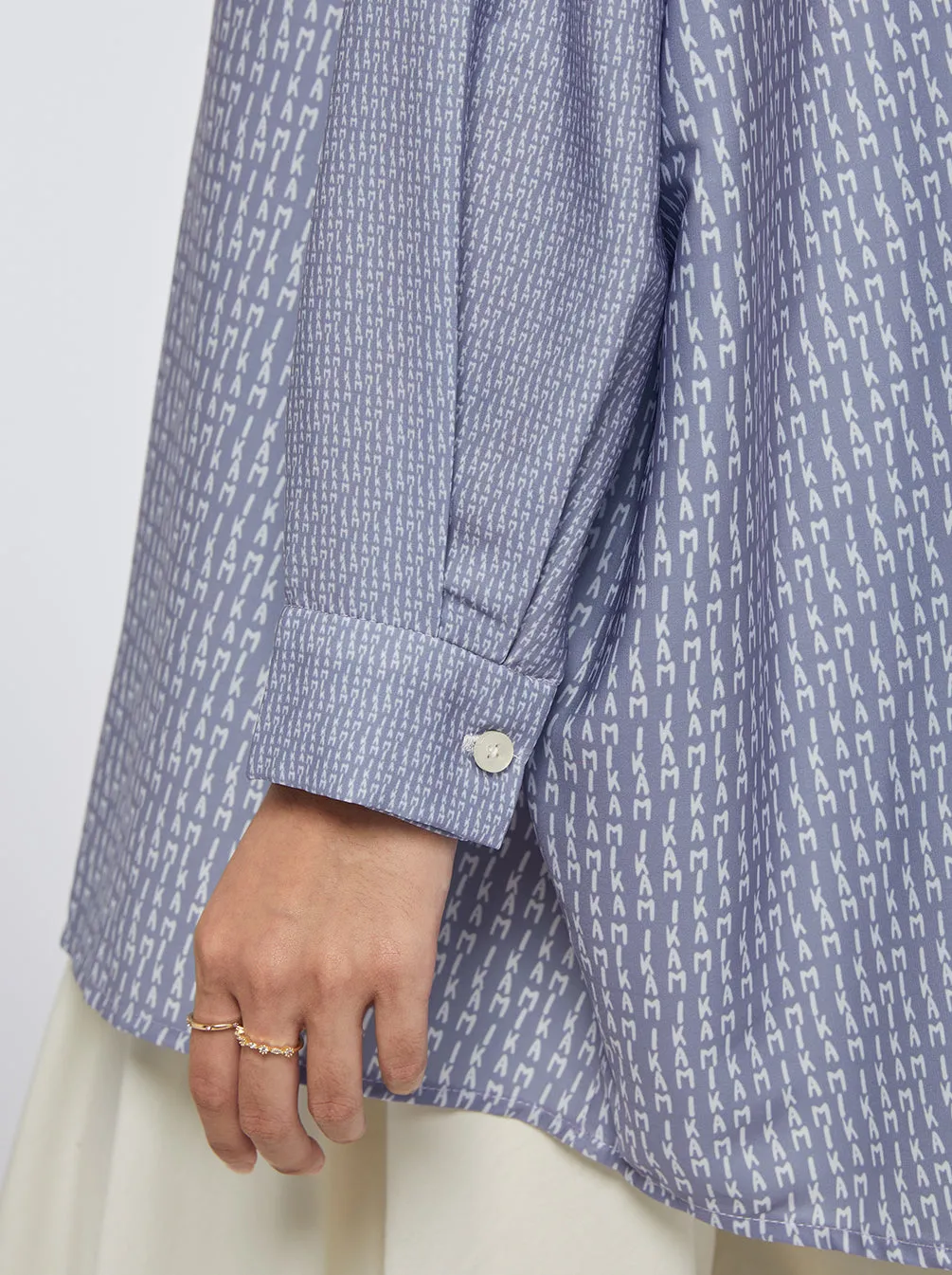 KEYNA BOXY TOP LAVENDER