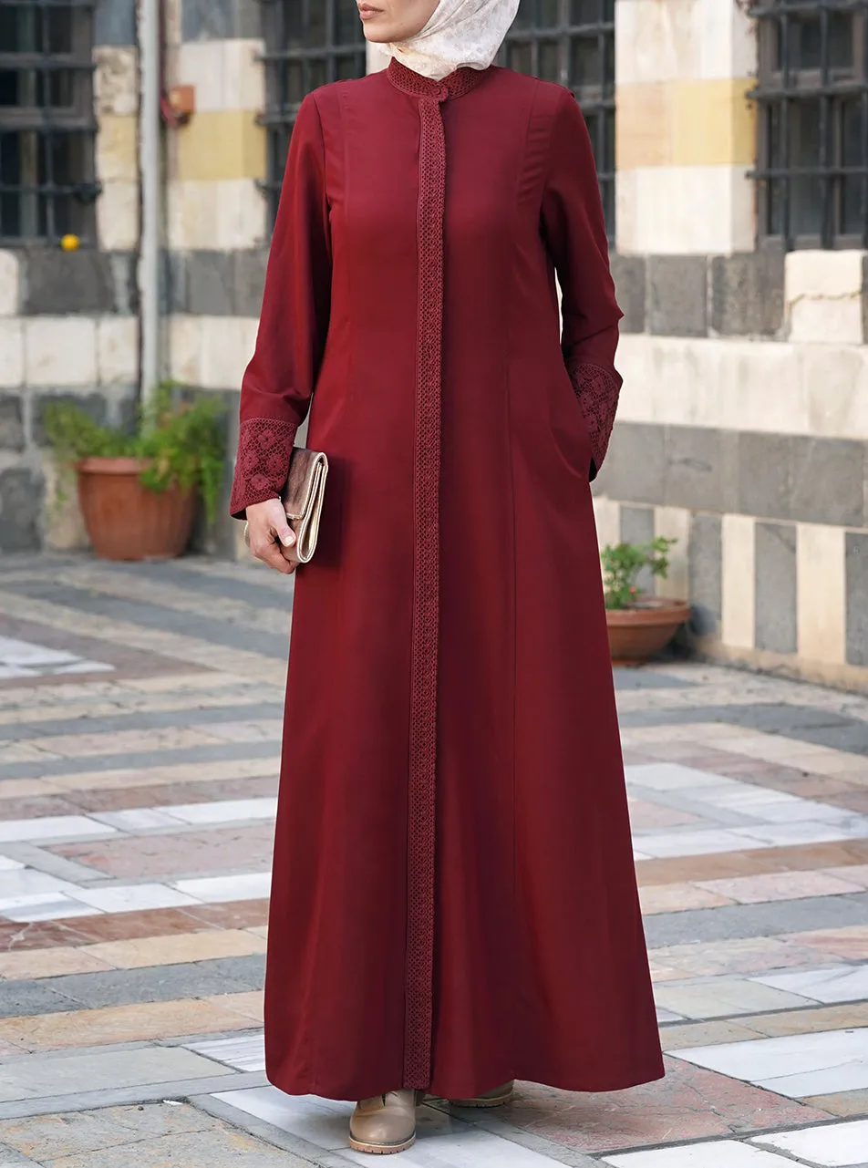 Lace Shirtdress Jilbab
