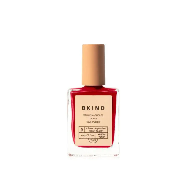 Lady in Red Nail Polish